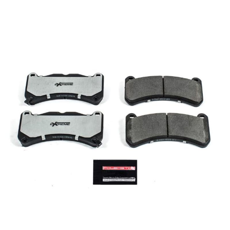 Power Stop 13-14 Ford Mustang Front Z26 Extreme Street Brake Pads w/Hardware Z26-1365