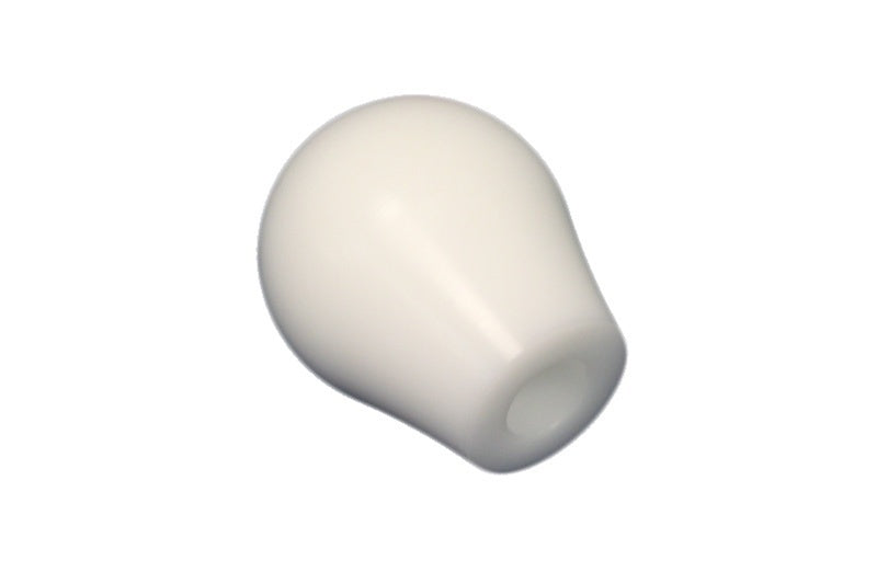 Torque Solution Delrin Tear Drop Shift Knob (White): Universal 12x1.25 TS-UNI-108AW