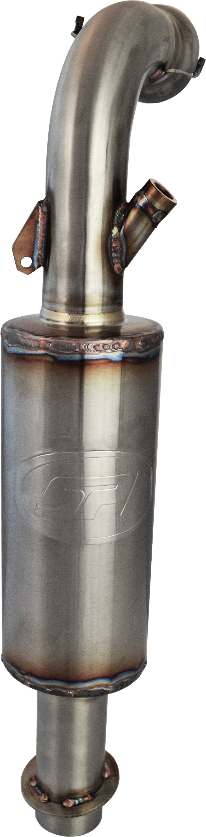 STRAIGHTLINE Polished Muffler Ski-Doo 900 Turbo 134-187-OLD