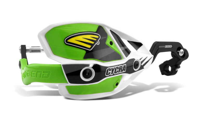 Cycra CRM Ultra 1-1/8 in. Clamp w/White Shield/Green Cover 1CYC-7408-72X
