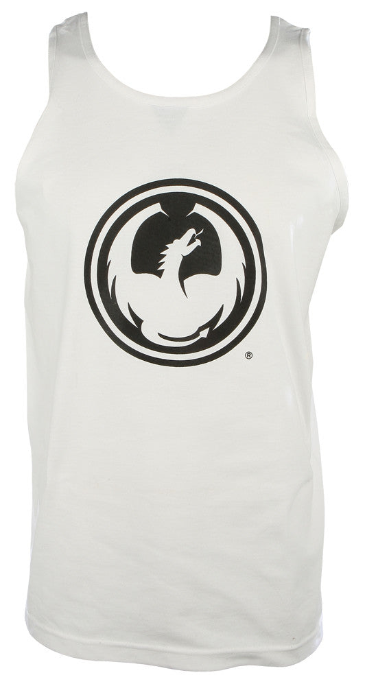 DRAGON Icon Staple Line Tank White L 25122LRG.100