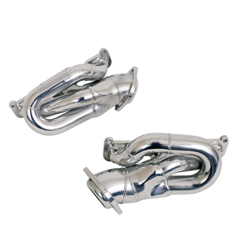 BBK 11-15 Mustang 3.7 V6 Shorty Tuned Length Exhaust Headers - 1-5/8 Silver Ceramic 14420