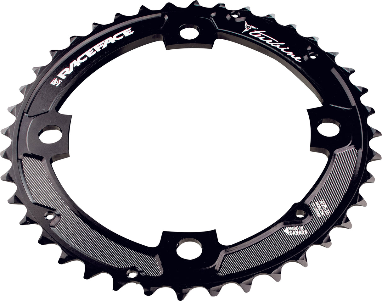 RACE FACE Turbine Chainring Black 42t RRT10104X42BLK