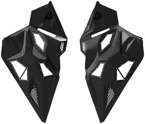 SPG Pr/Helium Side Panels Flat Blk With Silencer Ski-Doo Gen4 S/M SDSP475-UQ-FBK