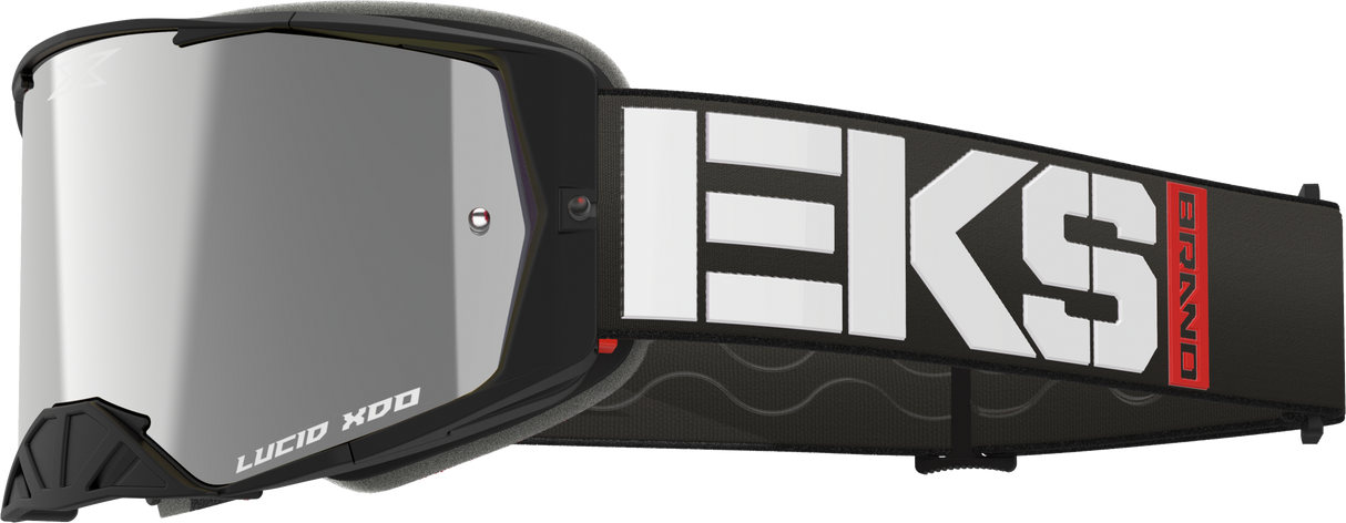 EKS BRAND Lucid Caliber Goggle Black Silver Mirror Lens 067-12030