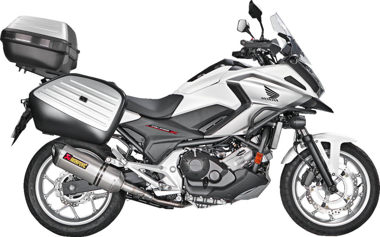 AKRAPOVIC Slip-On Line Muffler - Titanium/Carbon FIber NC700 2012-2020 S-H7SO2-HRT 1811-3157