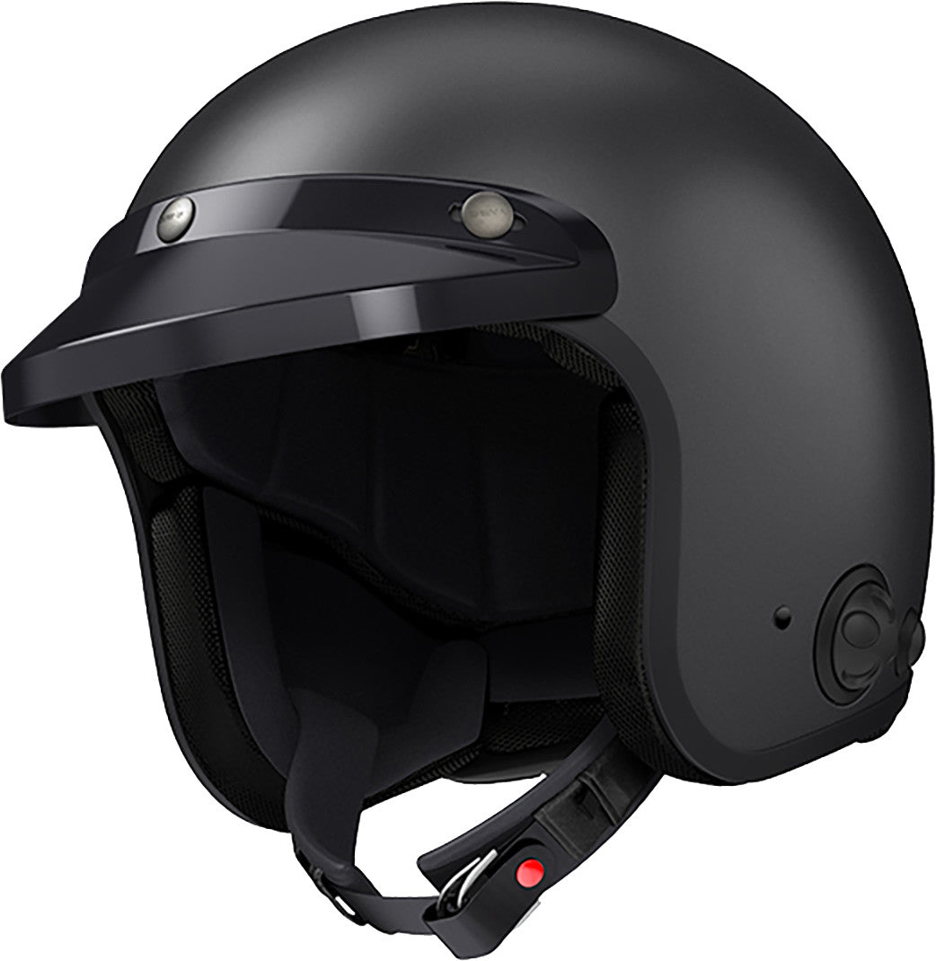 SENA Savage Open Face Matte Black Sm SAVAGE-CL-MB-S-01
