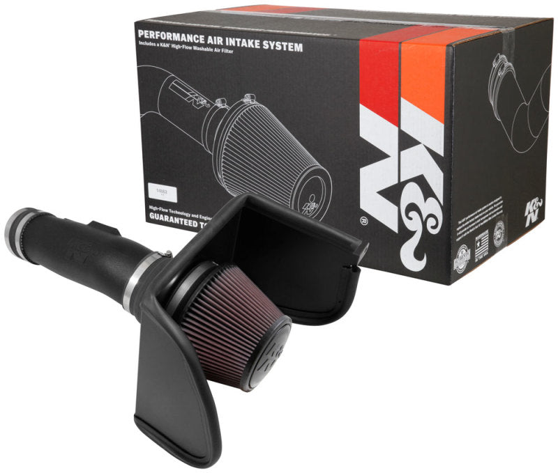 K&N 2017 Nissan Titan V8-5.6L F/I Aircharger Performance Intake 63-6019