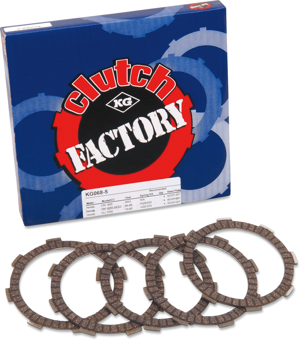 KG POWERSPORTS Clutch Disc Set KG138-5