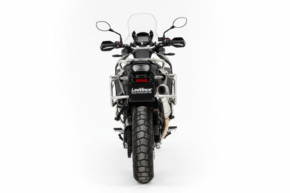 LEOVINCE - LV-14 Slip-On Muffler - Stainless Steel - KTM/CF MOTO 790/800/890/901 15618U 1811-4946