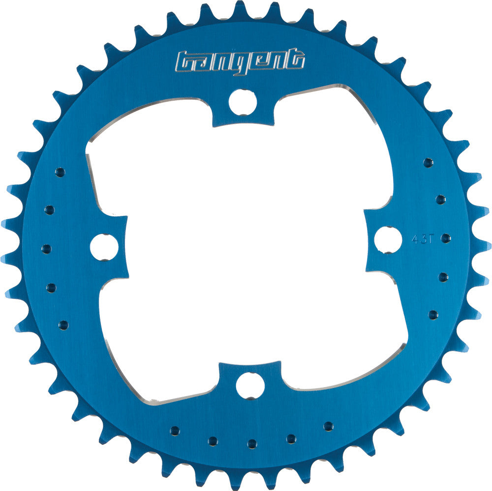 TANGENT 4-Bolt Chainring Blue 42t 27-1442B