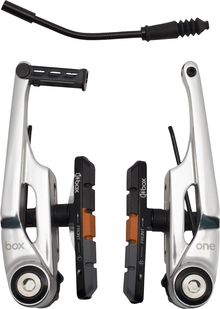 BOX Eclipse Pro V-Brakes Silver BX-BA130V108-SL