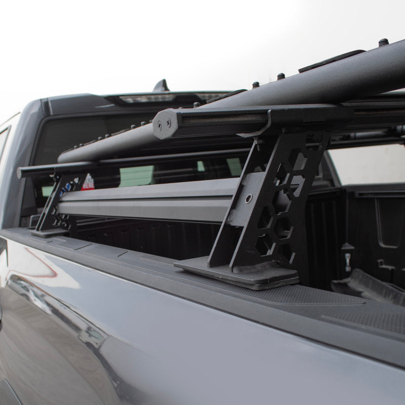 Go Rhino 15-22 Ford F-150 / 19-22 RAM 1500 / 07-21 Toyota Tundra XRS Cross Bars Kit - Tex. Blk 5935001T