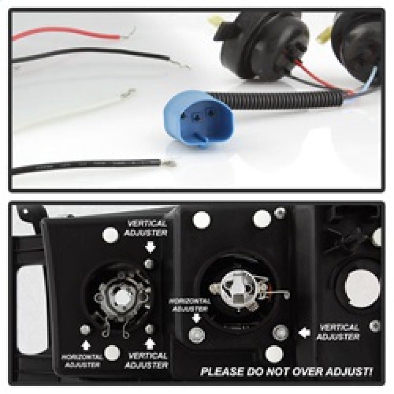 Spyder Dodge Ram 1500 02-05/Ram 2500 03-05 Projector Headlights LED Halo LED Blk PRO-YD-DR02-HL-BK 5009975