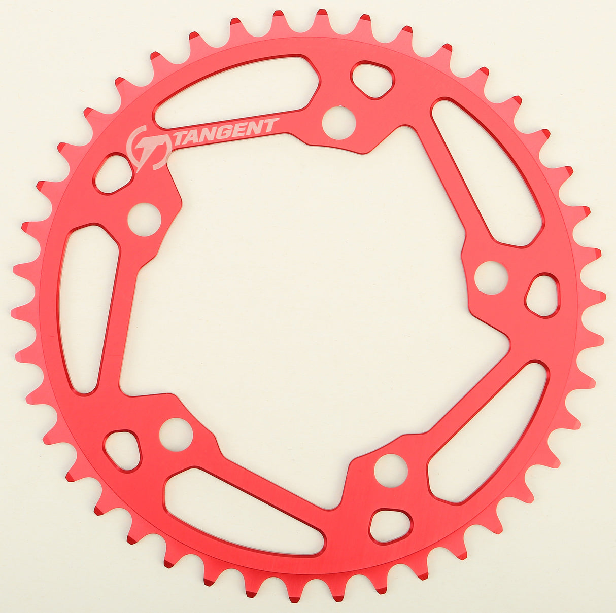 TANGENT 5-Bolt Chain Ring 42 Red 2016 27-2542R