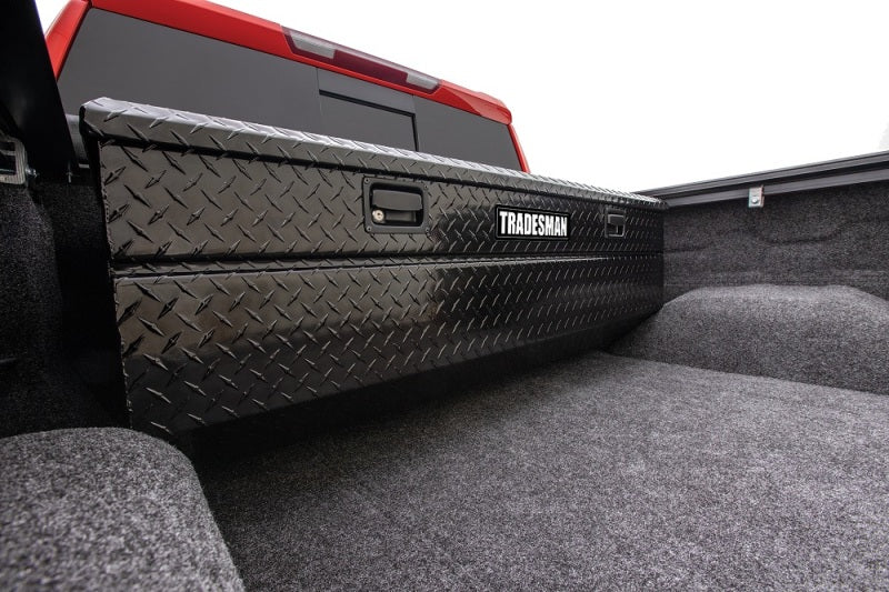 Tradesman Aluminum Flush Mount Truck Tool Box (56in.) - Black 79456