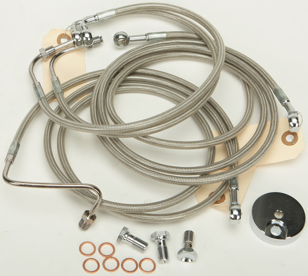 HARDDRIVE Brakeline Kit Clr Touring HD-0504