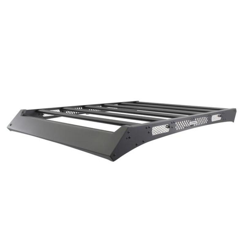 Go Rhino 16-23 Toyota Tacoma DC Ceros Low Profile Roof Rack - Tex. Blk 5933000T