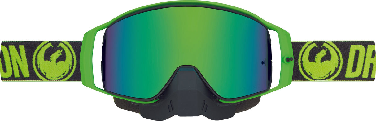 DRAGON Nfx2 Snow Goggle Factory W/Luma Green Ion + Amber Lens 294636030562