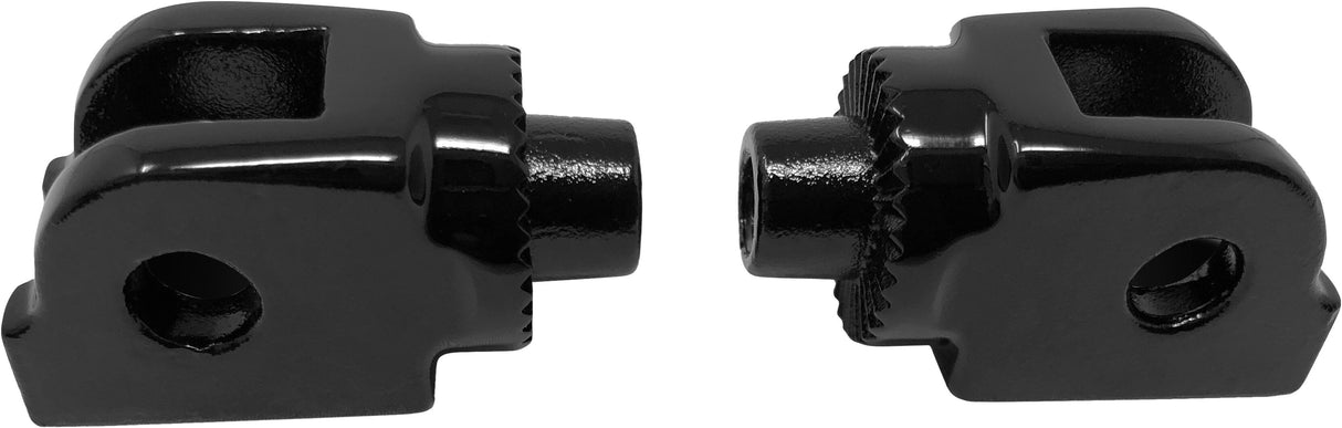 KODLIN USASplined Rider Peg Adapter Gloss Black `18-22 SoftailK73250