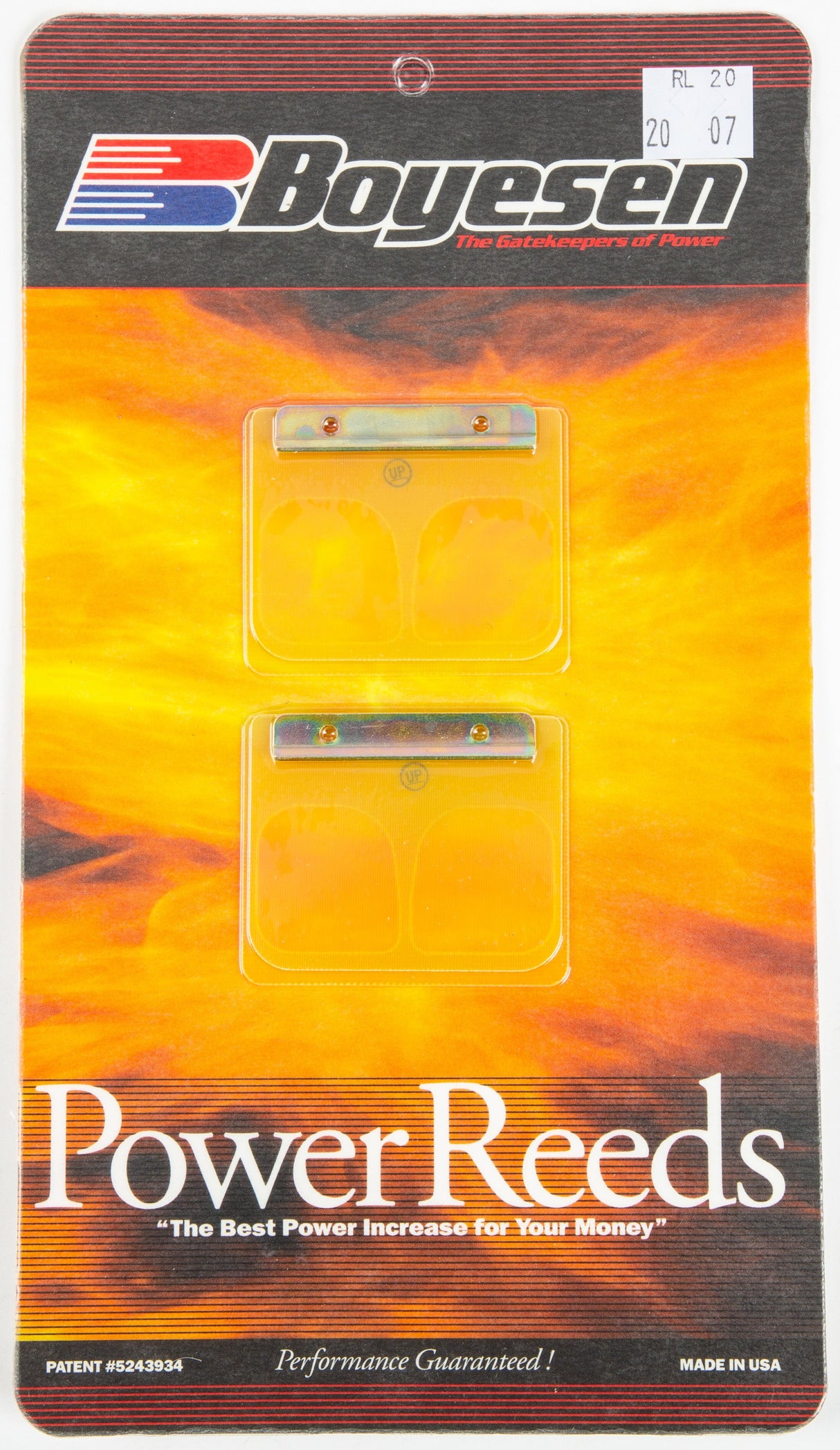 BOYESEN Motorcycle Rad Valve Reeds RL-20