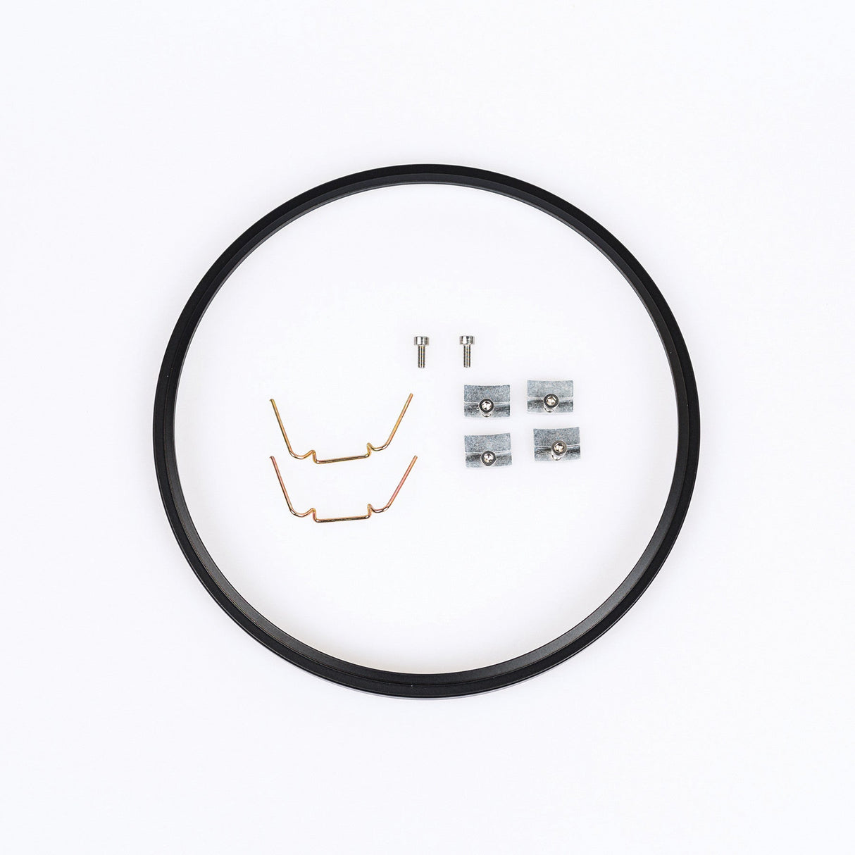 JW SPEAKER7" Adapter Ring Kit Blk Triumph703381