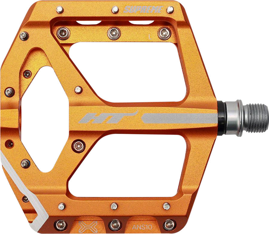 HT COMPONENTS Ans10 Alloy Pedal Orange Sealed Cr-Mo Spindle 102001ANS10105101