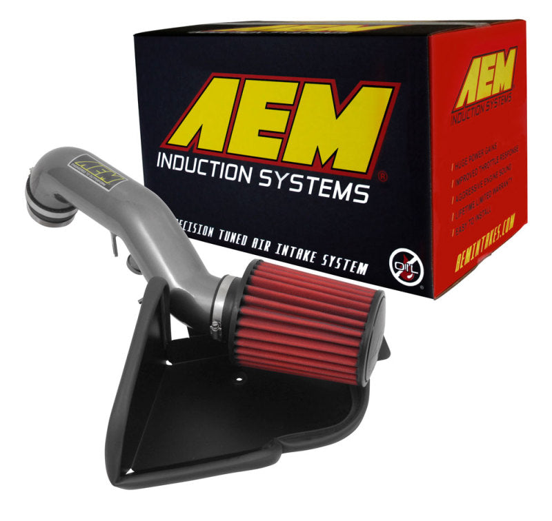AEM Cold 2015-2016 Audi A3 L4-2.0L F/I Silver Cold Air Intake 21-802C