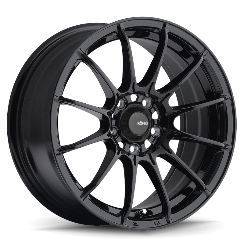 Konig Dial In 15x7 4x100 ET35 Gloss Black DI57100355