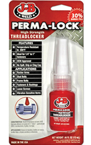 Jb Weld J-B Perma Lock 13ml Red 446022