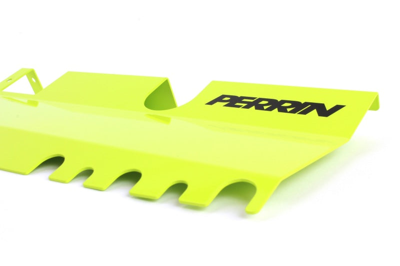 Perrin 15-21 WRX/STI Radiator Shroud (With/Without OEM Intake Scoop) - Neon Yellow PSP-ENG-512NY