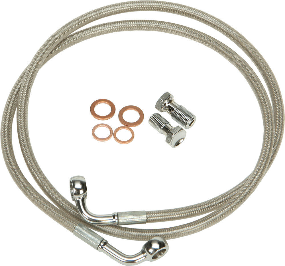 HARDDRIVE Brakeline Kit Clr Softail HD-0600