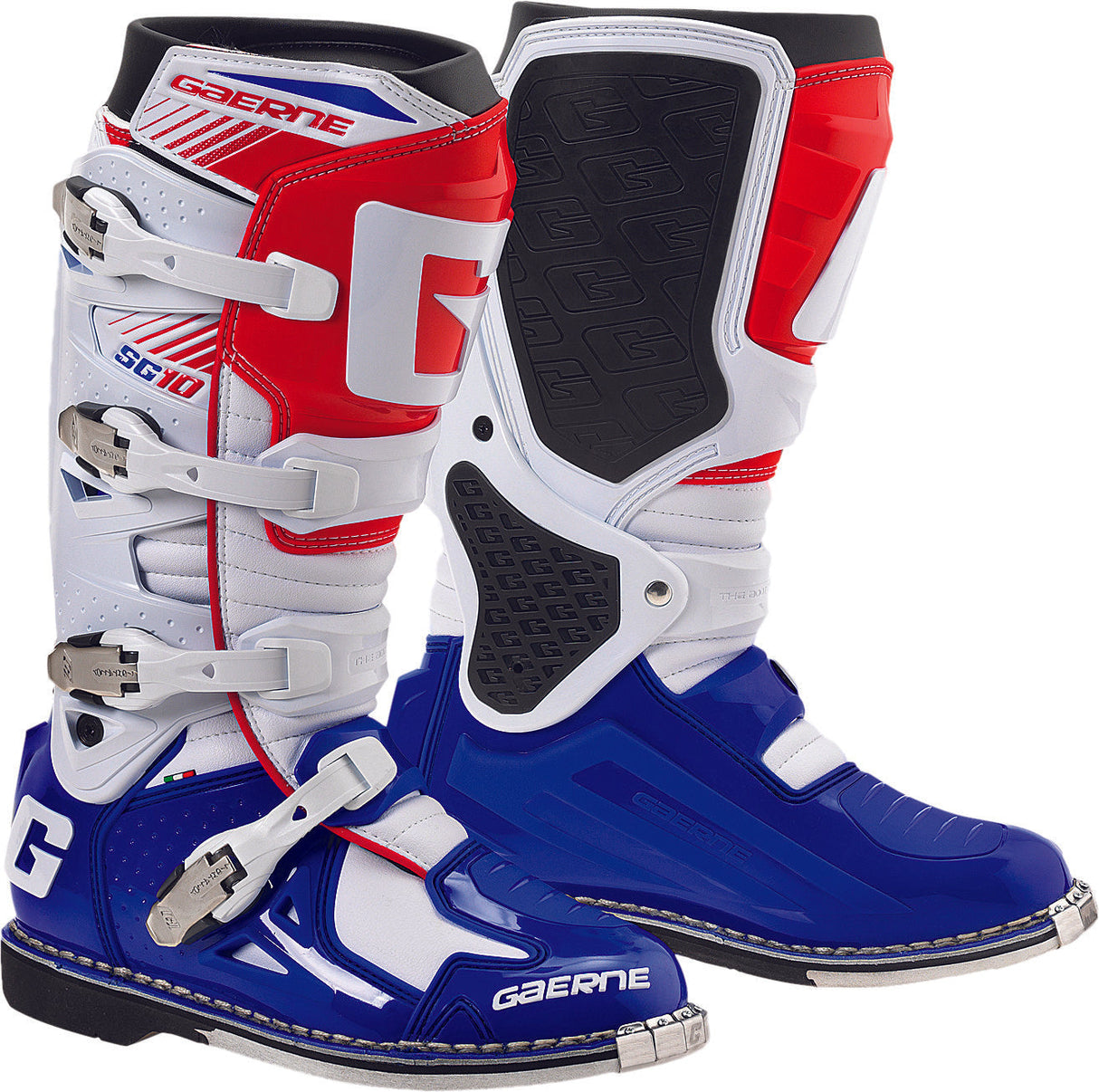 GAERNE Sg-10 Boots Red/White/Blue 11 2190-026-011