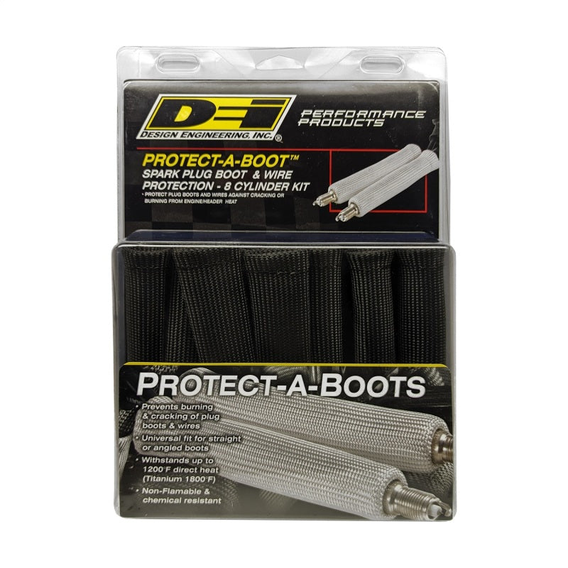 DEI Protect-A-Boot - 6in - 8-pack - Black 10512