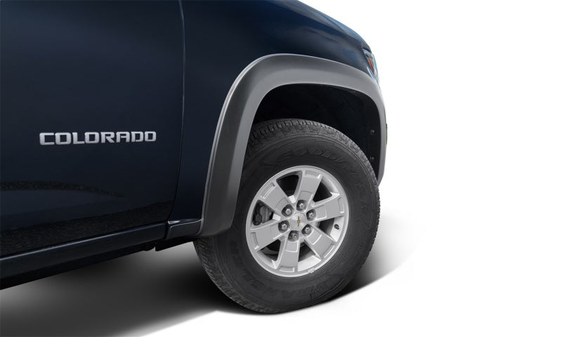 Bushwacker 15-19 Chevrolet Colorado (Excl. ZR2) OE Style Fender Flares 4pc - Black 40985-02