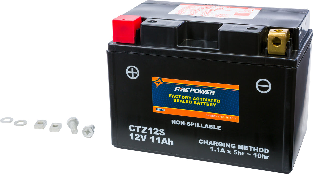FIRE POWER Battery Ctz12s Sealed Factory Activated CTZ12S