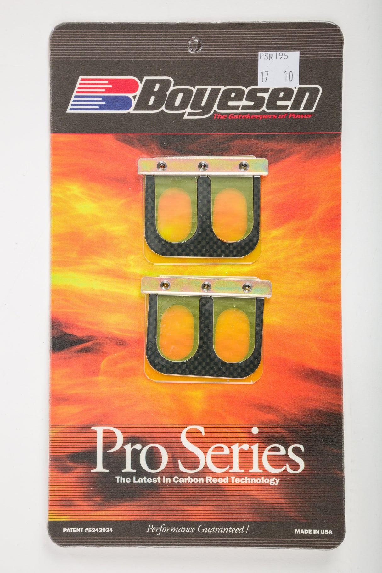 BOYESEN Moitorcycle Rad Valve Reeds PSR-195