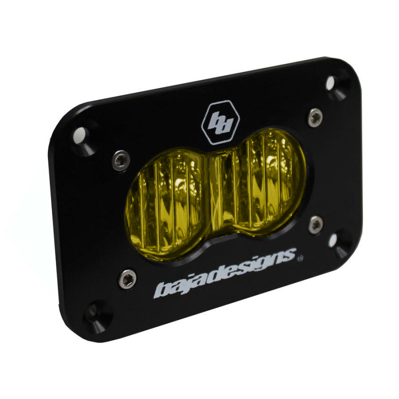 Baja Designs S2 Wide Cornering Sport Flush Mount LED - Amber 541015