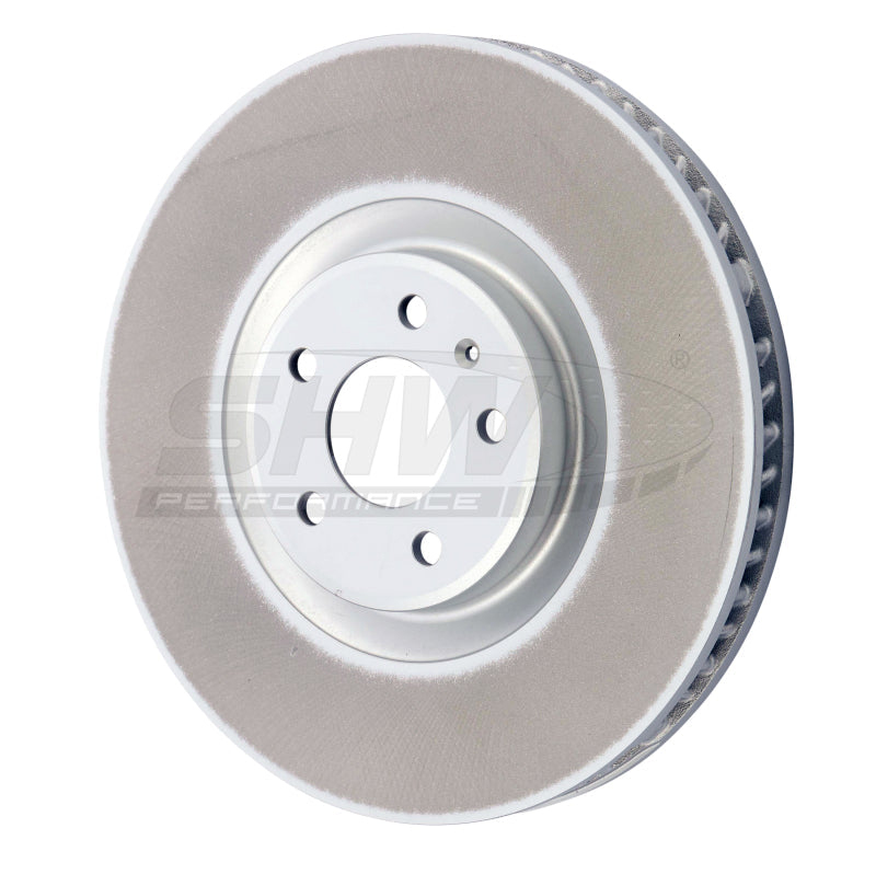 SHW 20-21 Porsche Macan GTS 2.9L Right Front Smooth Monobloc Brake Rotor (95B615302AA) PFR39528
