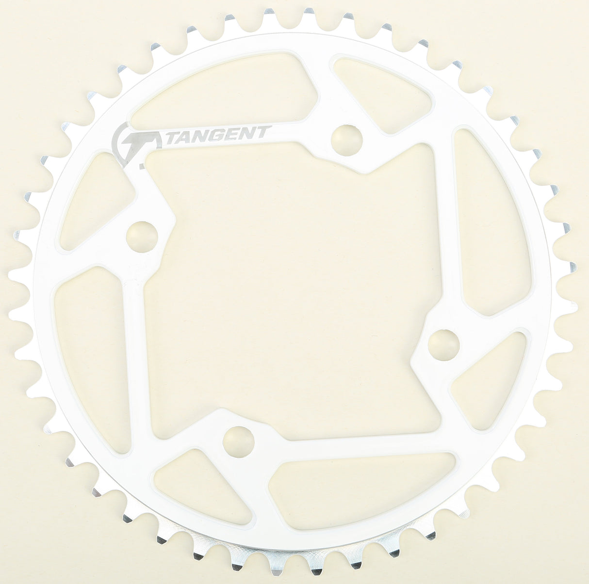 TANGENT 4-Bolt Chain Ring 44 White 2016 27-2444W