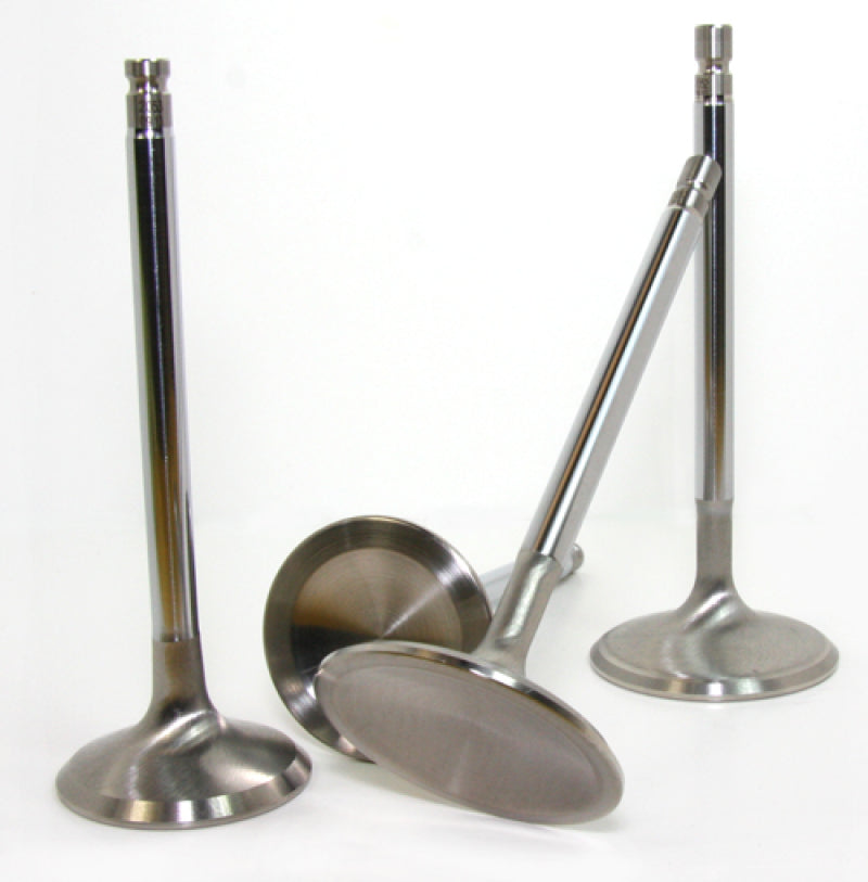 GSC P-D Nissan VR38DETT Chrome Polished Super Alloy Exhaust Valve - 32.15mm Head STD - SET OF 12 2055-12