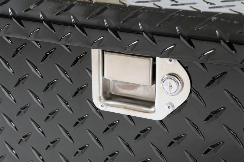 Deezee Universal Tanks - Combo Auxiliary Black Tread Aluminum (43 Gal) DZ 92740XB