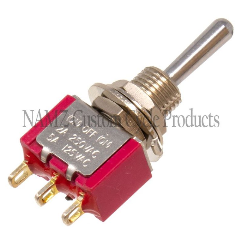 NAMZ Mini Air Ride Toggle Switch 5-AMP 1/4in. Hole NMTS-02