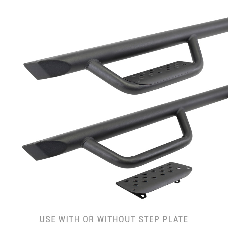 Go Rhino Universal Dominator Extreme D6 Side Steps (Side Bars Only) 87 in. Long D20087T