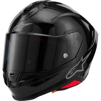IN STOCK OPEN BOX ALPINESTARS Supertech R7 Helmet - 22.06 - Solid - Gloss Black - Small ECE06/DOT 8202126-1180-S 8054866037863