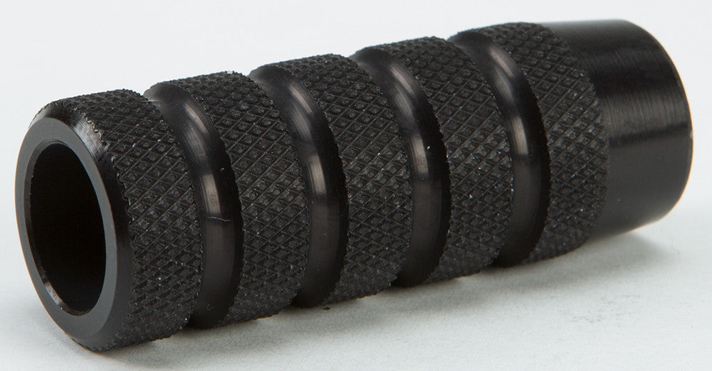 ROOKE Knurled Shift Peg Black R-PT220-KNB