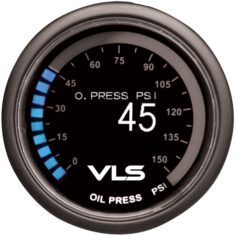 Revel VLS 52mm 0-150PSI Digital OLED Oil Pressure Gauge 1TR1AA004R