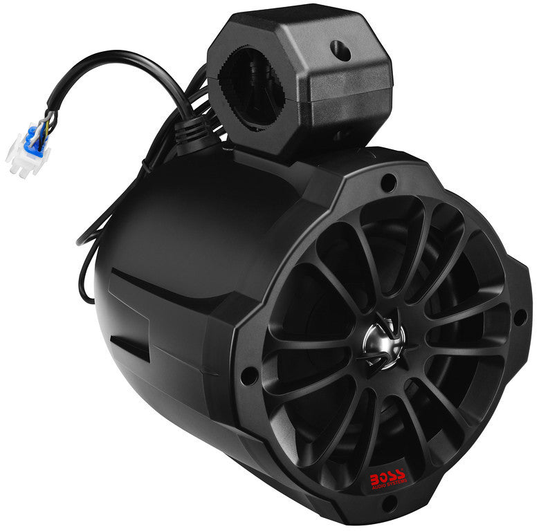 BOSS AUDIO 1500w 6.5" Amplified Bluetooth Speaker 2pr 2-Way Cage Mount B64ABT
