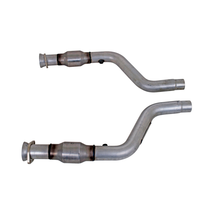 BBK 05-15 Dodge Challenger Charger Short Mid X Pipe w Catalytic Converters 2-3/4 For LT Headers 1796