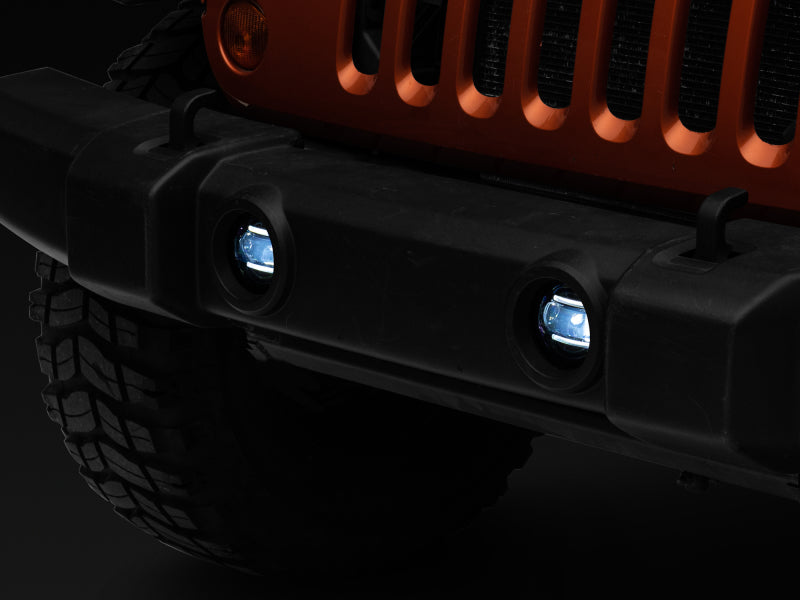 Raxiom 07-22 Jeep Wrangler JK/JL Axial Series LED Fog Lights J130814